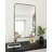 Jyun Safely Rounded Rectangle Metal Bathroom Mirror-92729439-92729437
