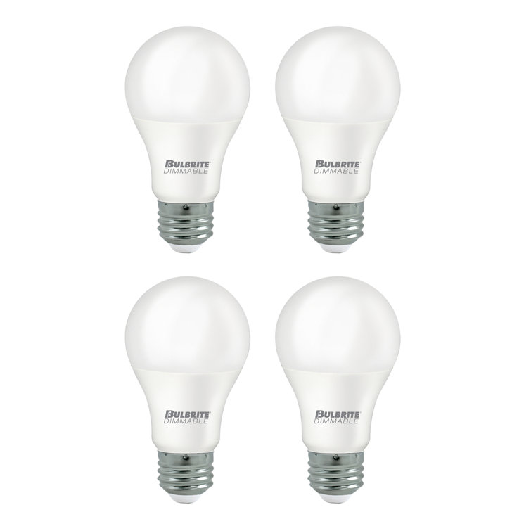 Equivalent A19 E26/Medium (Standard) Dimmable LED Bulb