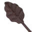 Treillis de jardin rustique en acier brun pour plantes grimpantes