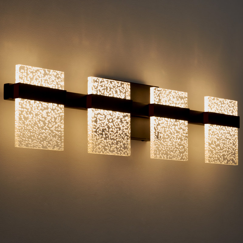 Andreamarie 4 - Light LED Vanity Light, Black