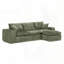 Canapé modulaire modulaire avec méridienne réversible Boucle-1152814039
