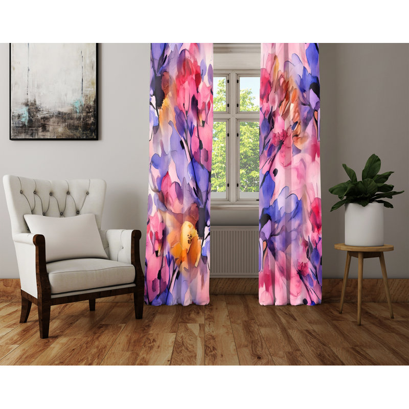 Window Curtains, 56" W x 78" L