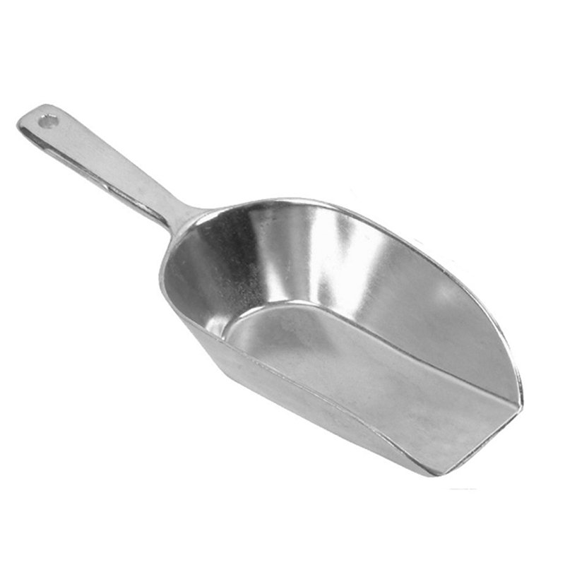 7 Oz. Aluminum Flat Bottom Scoop