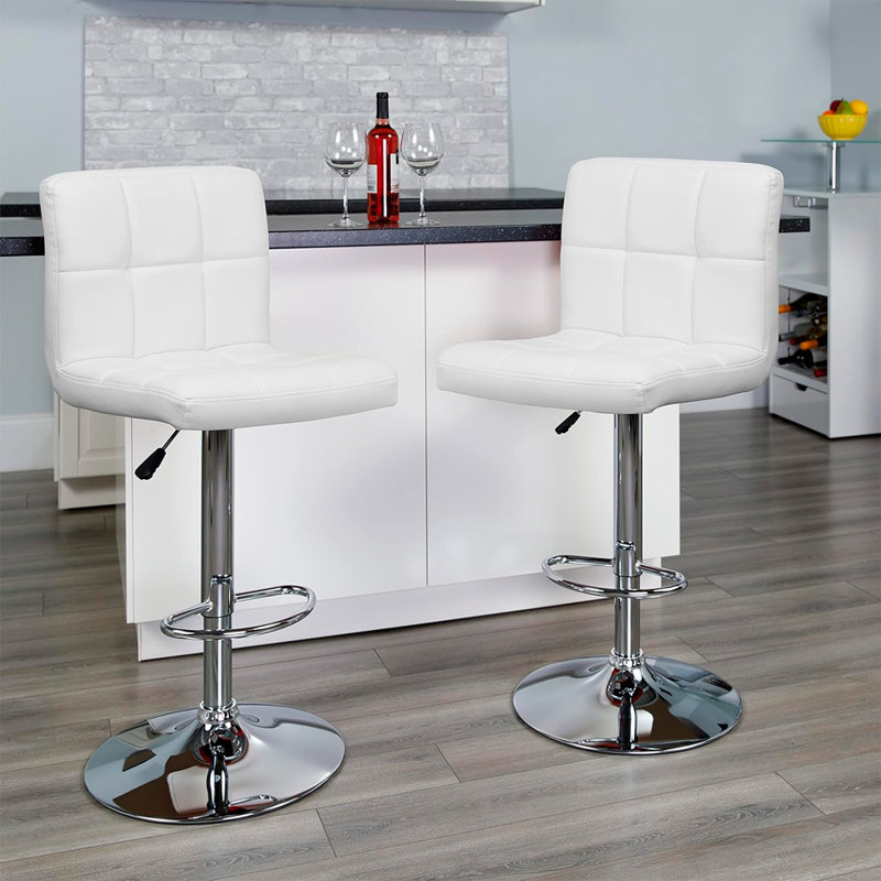 Tabouret Archie, Blanc