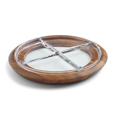 Nambe Cooper Crudit Tray