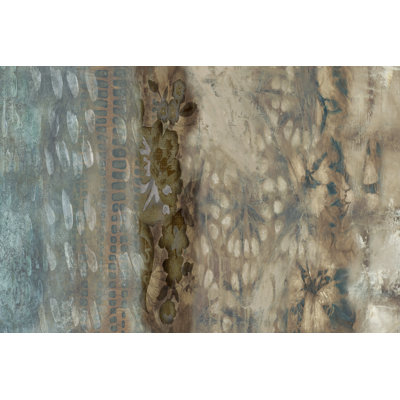 Shibori Panel I - Wrapped Canvas Print