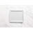 Porcelain Panorama Rectangle Plate, Ivory, 9.7x7.7"