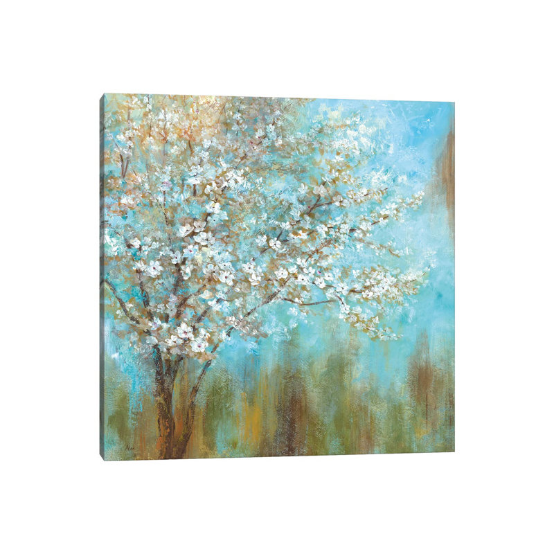 Cherry Blossoms by Nan - Wrapped Canvas Print, 45.72 cm H x 45.72 cm W x 3.175 cm D