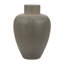 Vase en grès Dempsey d'ELEVARRE - pot élégant avec couvercle vert, parfait pour la décoration moderne-1266740233