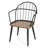 Manthey Wood and Metal Dining Chairs-110820398