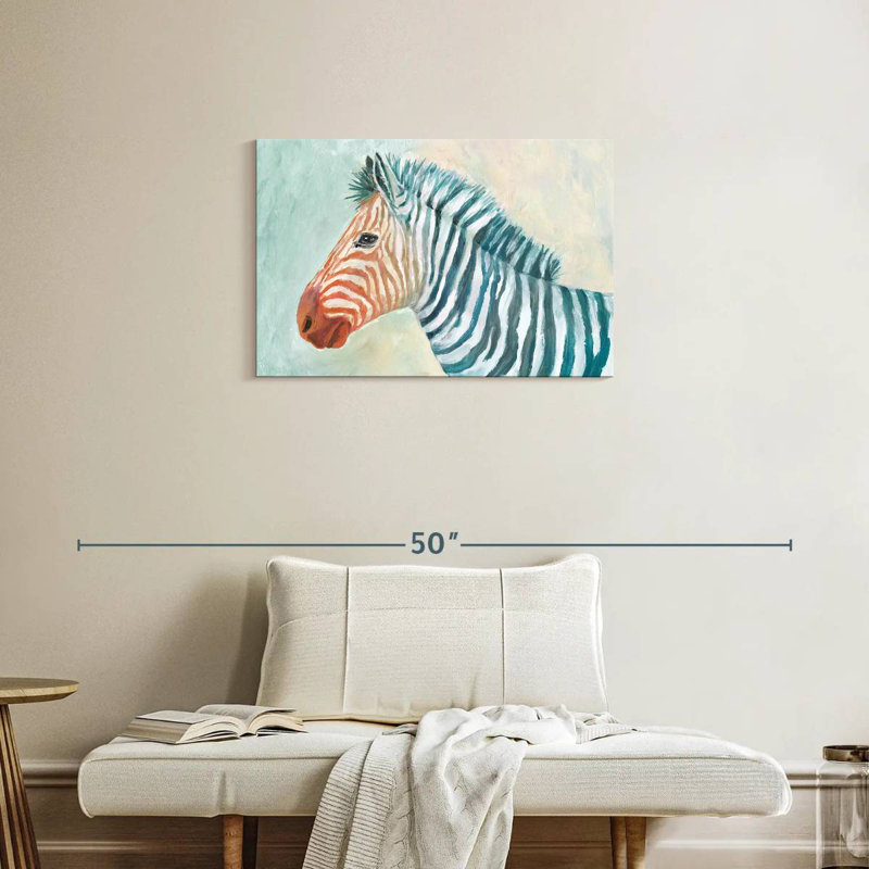 Zebra's Secret, 20" H x 30" W
