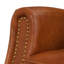 Fauteuil inclinable en cuir fleur 28,7 po Evridiki-1329280131