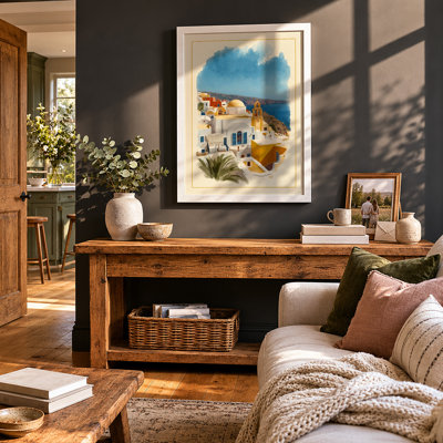Mediterranean Village Coastal - Print