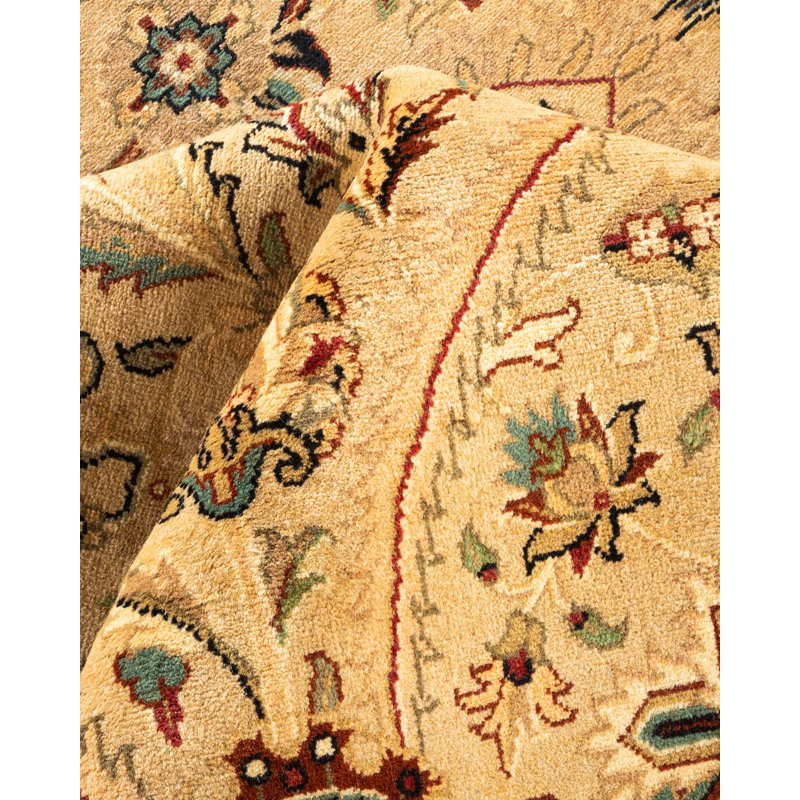 Classic One-of-a-Kind 9' 1" X 12' 2" Hand Knotted Area Rug