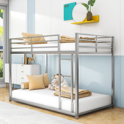 Cannelburg Kids Twin Over Twin Bunk Bed
