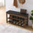 A height-adjustable shoe-changing bench-605893883