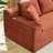Boneless 115" Wide Modular Corduroy Sectional No Assembly-816380425