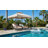 8 Ft. W x 8 Ft. D Powder Coated Steel Patio Gazebo-96055993