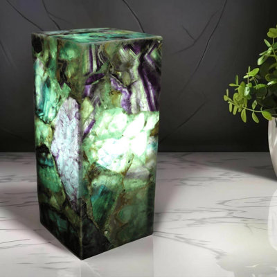 Lampe fluorescente émeraude galaxie