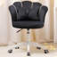 Chaise de bureau pivotante en velours avec coussin lombaire Herschel-157076861