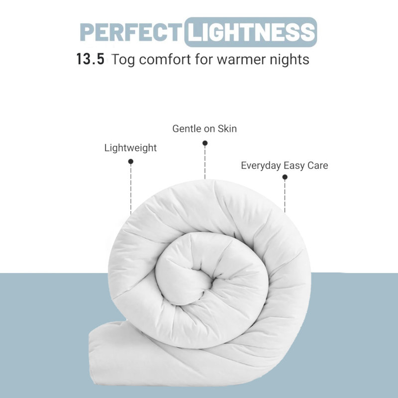 Aspire Homeware 13.5 Tog Extra Warm Winter Duvet for Maximum Warmth and Comfort, Super King (260cm Width X 220cm Length)
