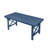 SeeHill HDPE Outdoor Dining Table, 66.9â€ Rectangle Patio Dining Table for 6, All-Weather HDPE Outdoor Table with 2.2â€ Umbrella Hole, HDPE Patio Furniture for Deck, Backyard, Garden, Pool-293519030