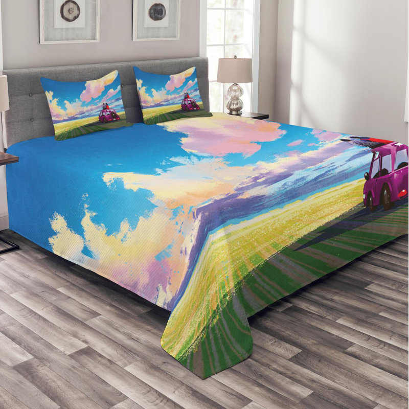 Farmhouse / Country Coverlet, Twin Coverlet + 1 Sham