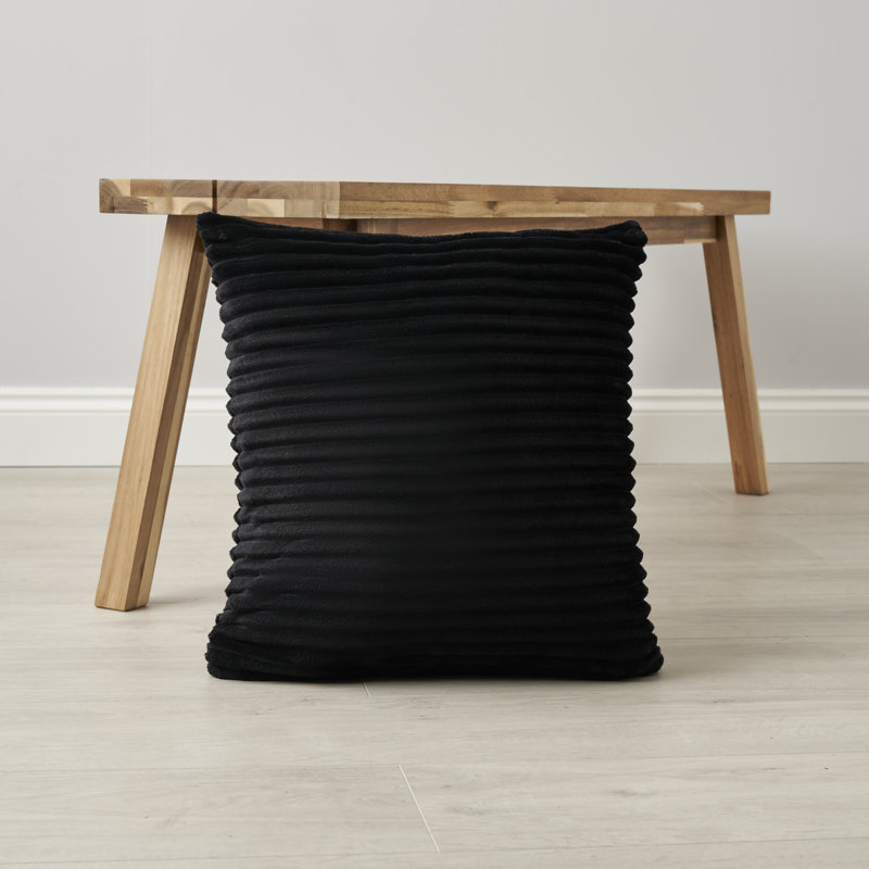 Liscomb Square Throw Cushion, Black