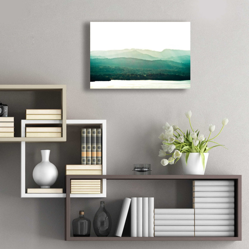 «A Watercolor Wash Of Light» par Keri Bevan, art mural en verre acrylique, H 16 po x l 24 po x P 0,2 po