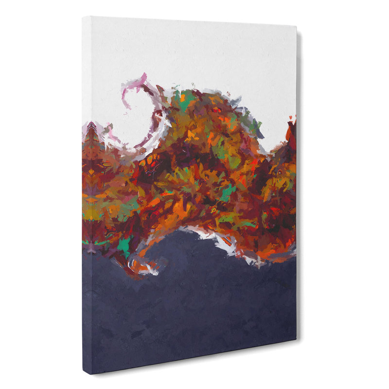 Joining The Angels Abstract - Wrapped Canvas Print, 50cm H x 35cm W x 3cm D