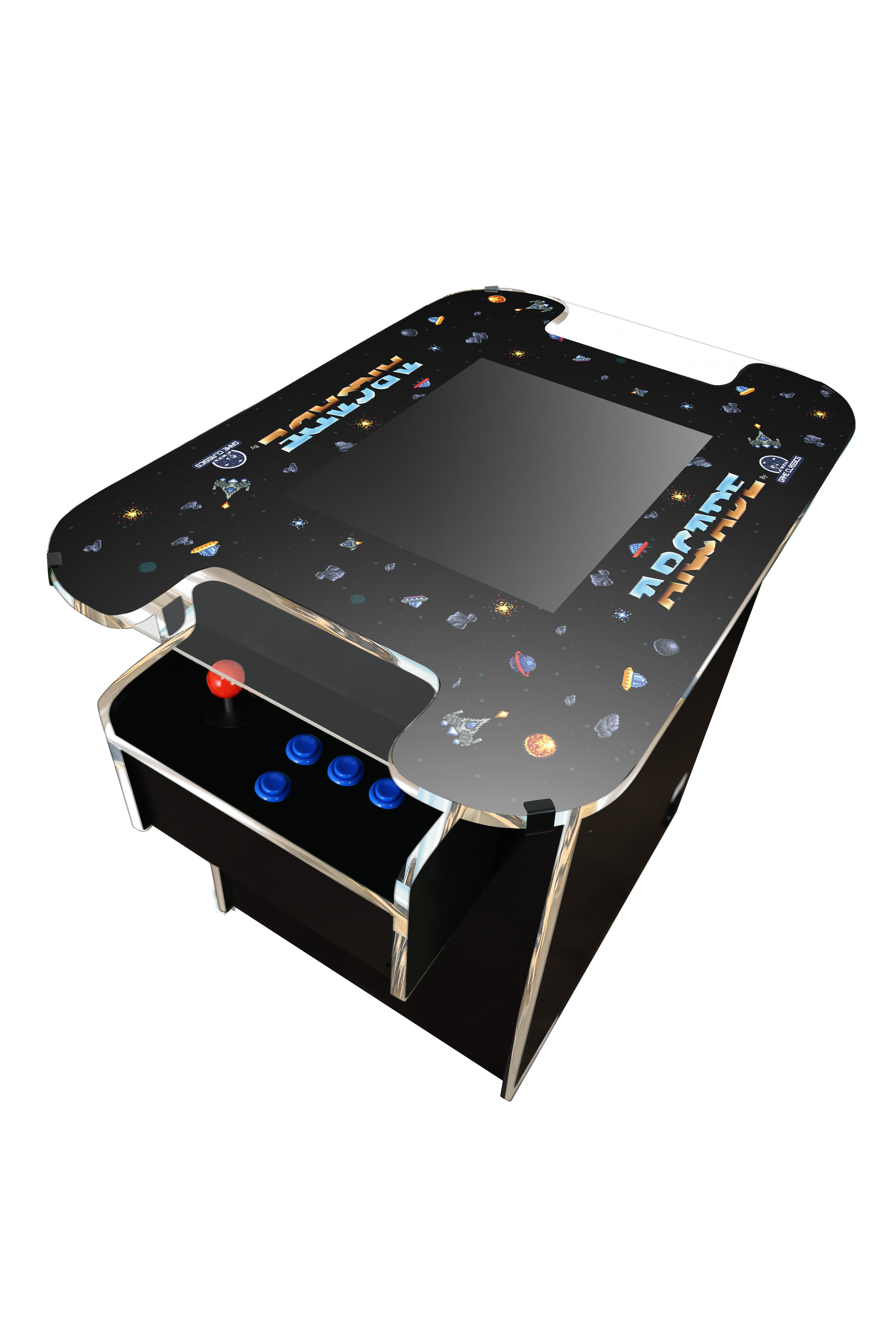 Game Classics 2 Player Plug-in Cocktail Arcade Machine with 400