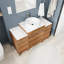 Ensemble de meuble-lavabo simple 47,2 po avec plateau Armillas