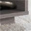 Table basse à plateau relevable, finition brune