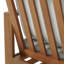 Chaise de patio avec coussins Grafton