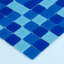 1" x 1" Straight Edge Glass Mosaic Tile-50375083