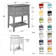 Dmitry 2-Drawer End Table with Storage