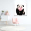 Impression sur toile Bubble Gum Baby Panda-918308602