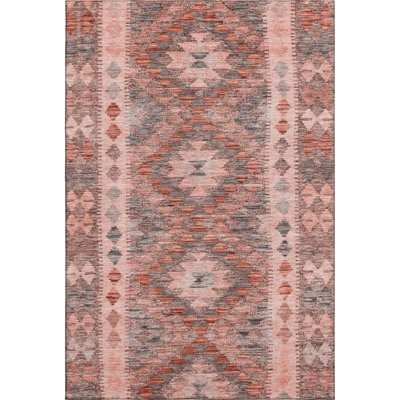 Premium Machine Washable Barry AMF1226 Global Rug