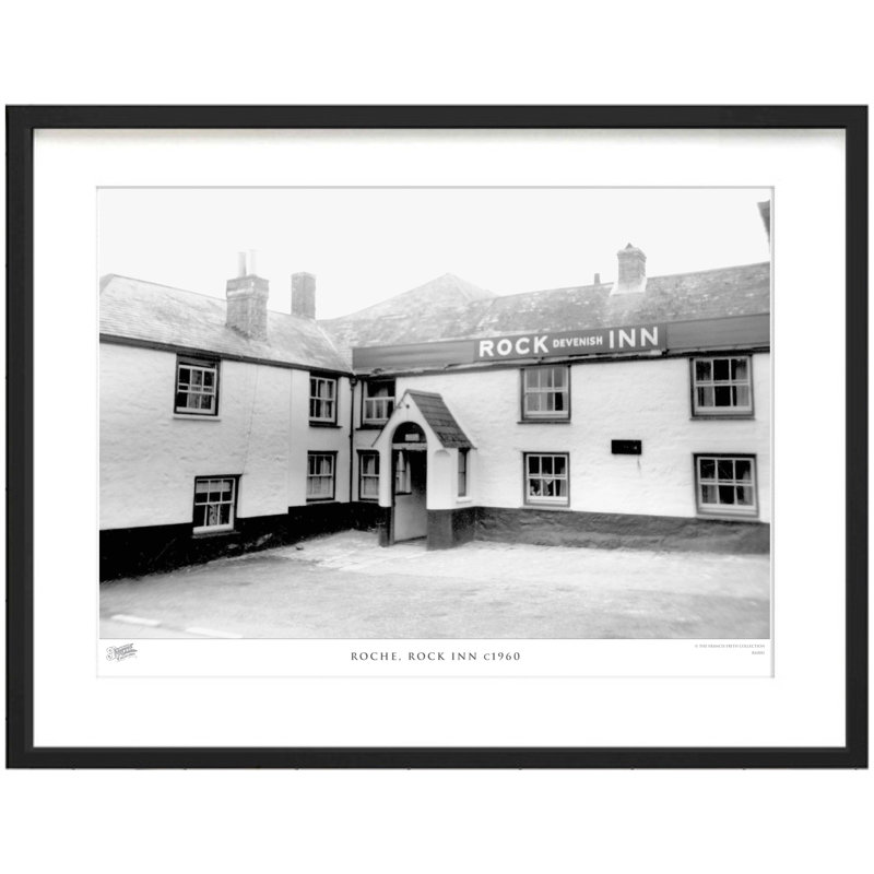 Roche, Rock Inn C1960 by Francis Frith - Single Picture Frame Print, 28cm H x 36cm W x 2.3cm D
