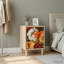 36cm W Engineered Wood Bedside Table