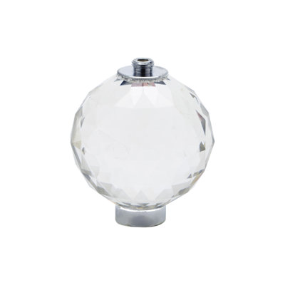 4.25'' H Glass Floor Candelabra