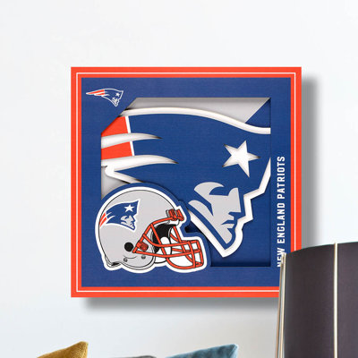 NFL 3D Logo Series Wall Art - 12x12