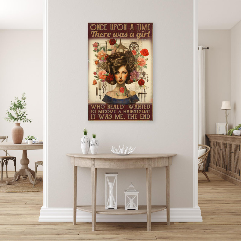 To Becstylist, reproduction d'art graphique sur toile tendue 1 pièce | 0251, H 36 po x l 24 po x P 1,25 po