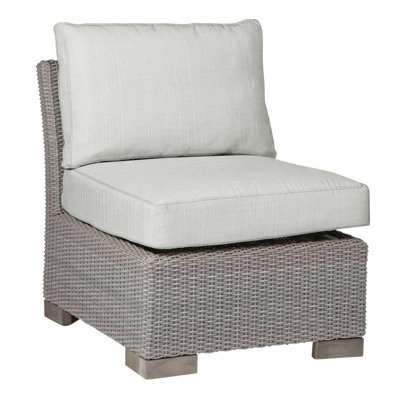 Club Woven Slipper Chair - Oyster