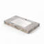 Lavabo encastré de 91 cm (36 po) en céramique gris pâle et pierre frittée, avec trou pré-percé pour robinetterie et trop-plein.