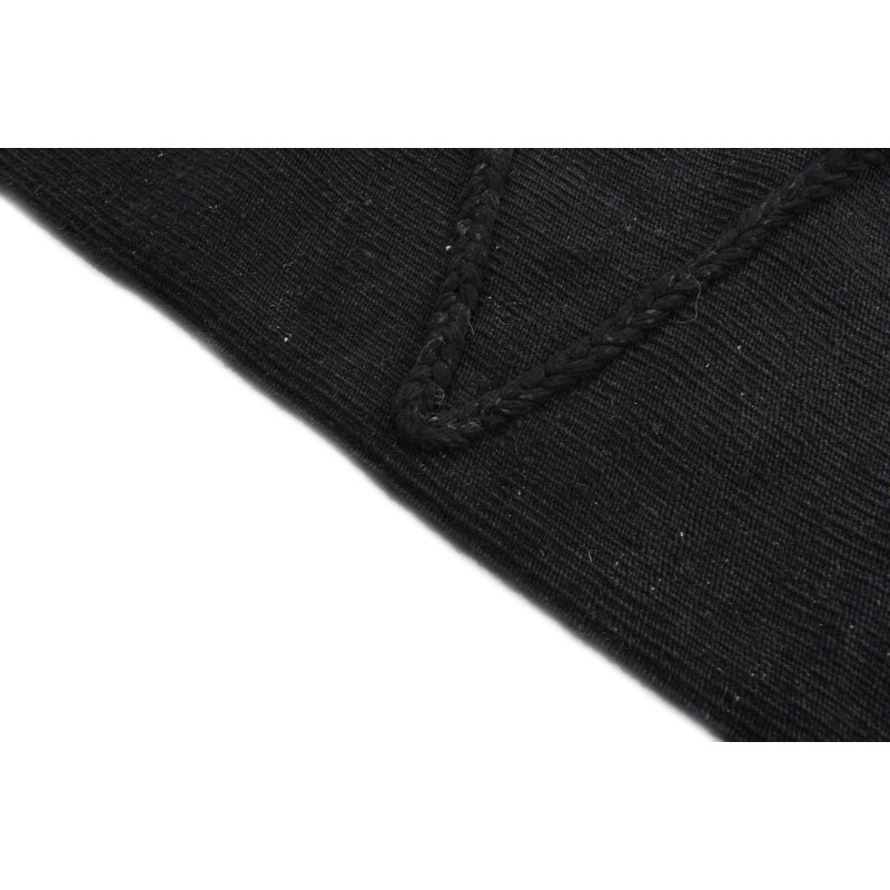 Tapis noir 3x5 Pinson