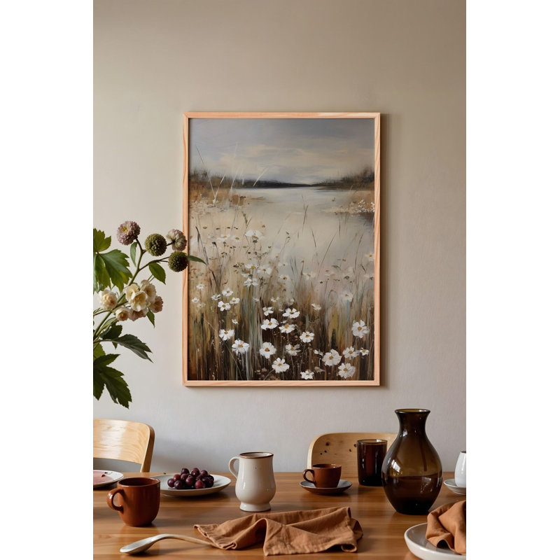 Peinture décorative encadrée