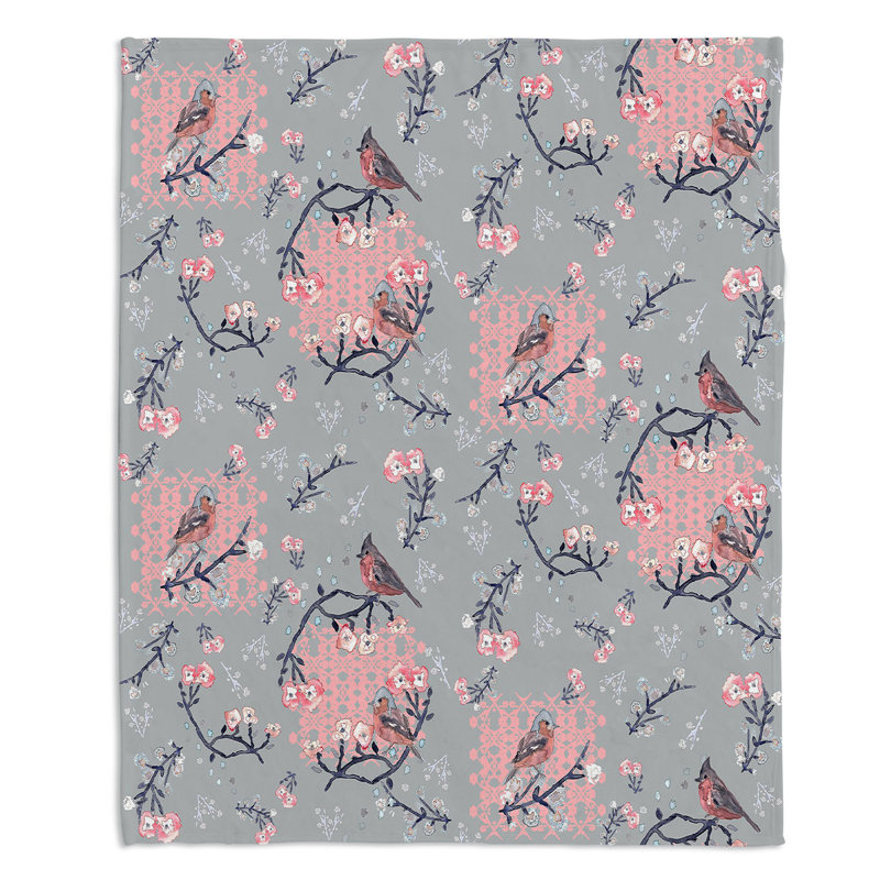 Couverture sherpa doux chaffinchlay ii, l 51 po x L 60 po