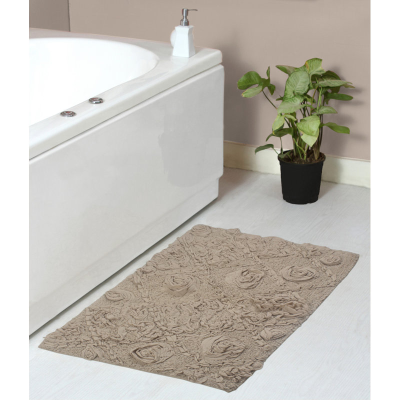 Tapis pour salle de bain Schoenberger, Lin, L 34 po x l 21 po