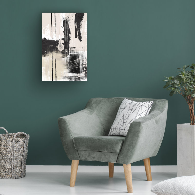 Art sur toile «Bachelor» en bolognaise de Bachelo, Solog, H 19 po x l 12 po